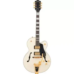G2420TG STREAMLINER HOLLOW BODY WITH BIGSBY LTD LAUREL FINGERBOARD BROAD‘TRON BT-3S PICKUPS VINTAGE WHITE Offre Limitée