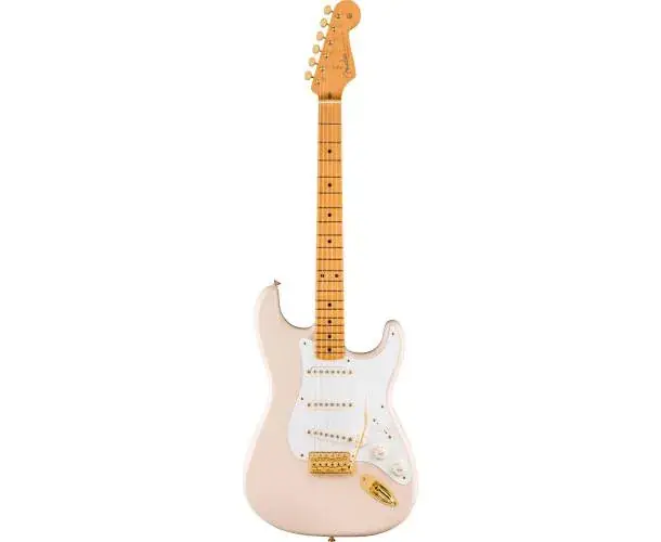 Soldes LIMITED EDITION VINTERA III LATE ‘50S STRATOCASTER MAPLE FINGERBOARD WHITE BLONDE