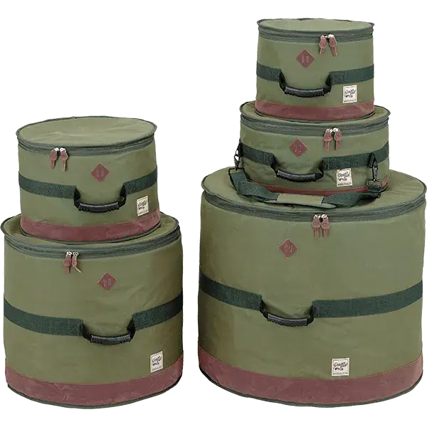 TAMA Housse Set Powerpad Designer Stage 22"/5pcs Moss Green Seulement Aujourd'hui