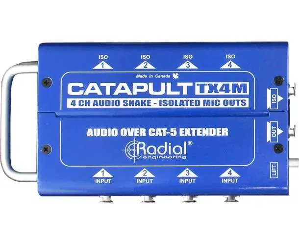 Petit Prix MULTIPAIRE EMETTEUR 4 XLR NIVEAU MICRO