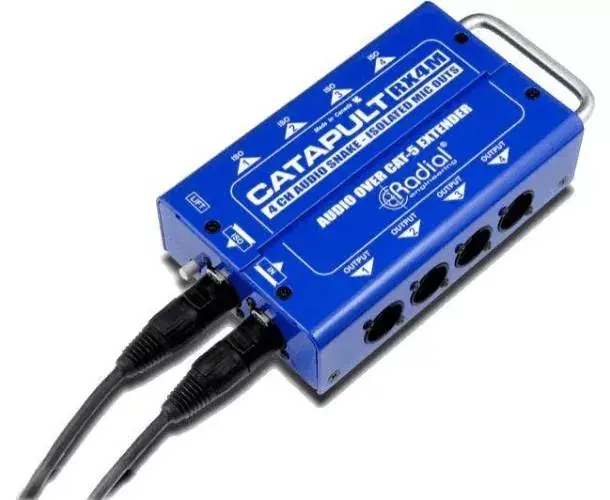 Expédition Rapide MULTIPAIRE RECEPTEUR 4 XLR NIVEAU MICRO