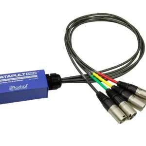 Haute Qualité RECEPTEUR 4 CANAUX AUDIO VIA CAT5E