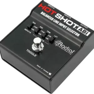 Petit Prix COMMUTATEUR D‘ENTREE POUR SIGNAL SYMETIQUE XLR - 2 CANAUX