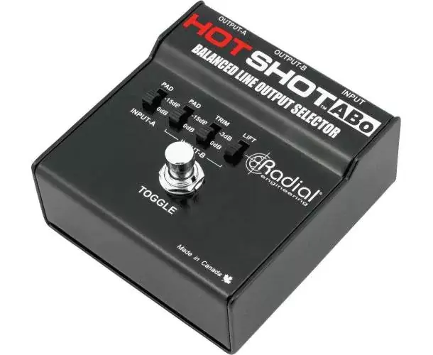 Seulement Aujourd'hui COMMUTATEUR DE SORTIE POUR SIGNAL SYMETIQUE XLR - 2 CANAUX
