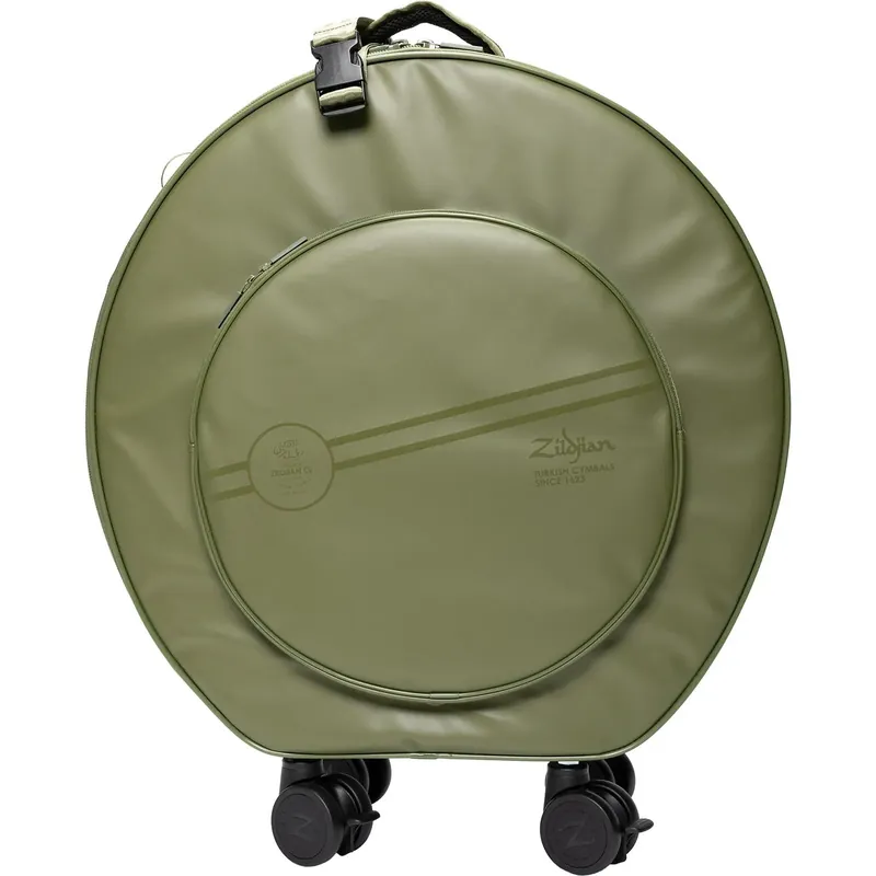Produit De Marque ZILDJIAN Housse Cymbales Touring 24" W/ Roulettes Sage Green