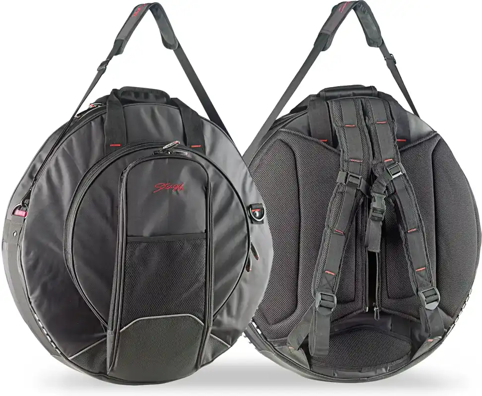 Housse Cymb Stagg 22" - Deluxe - Sac A Dos Populaire