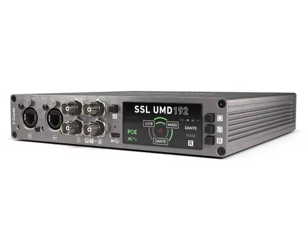 Haute Qualité INTERFACE 192 CANAUX USB3, MADI, DANTE
