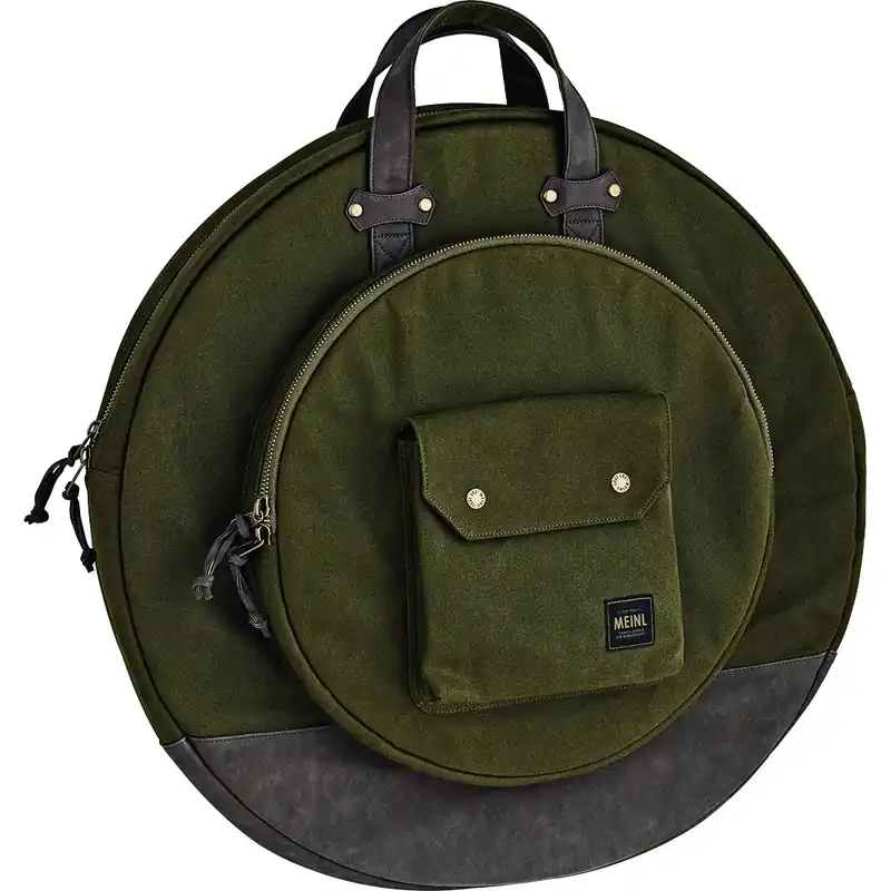 Achat Immédiat Housse Cymb Meinl 22" Waxed Canvas Collection - Forest Green