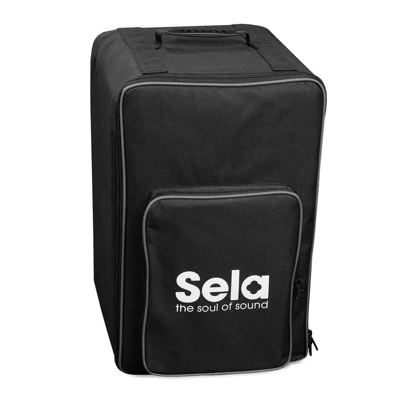 Meilleur Prix SELA SE-090 Housse Cajon Sac A Dos Black
