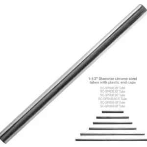 GIBRALTAR SC-GPR435 Tube Rack Droit 43.5" 109cm Prix Bas