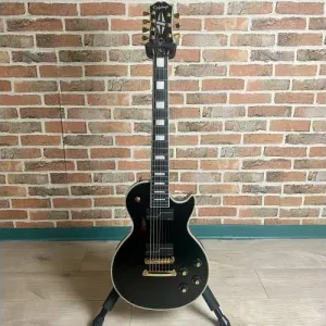 MATT HEAFY LES PAUL CUSTM ORIGIN 7 EBONY Jusqu'à Épuisement Des Stocks