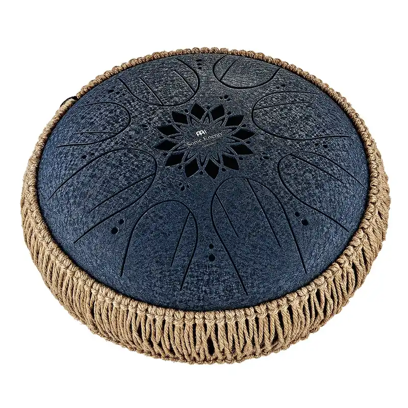 Usine Directe MEINL SONIC ENERGY Tongue Drum Octave Steel- Do Min- Navy Blue