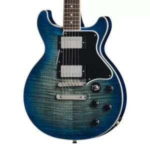 Expédition Rapide LES PAUL SPECIAL DOUBLE CUT FIGURED, OCEAN WATER