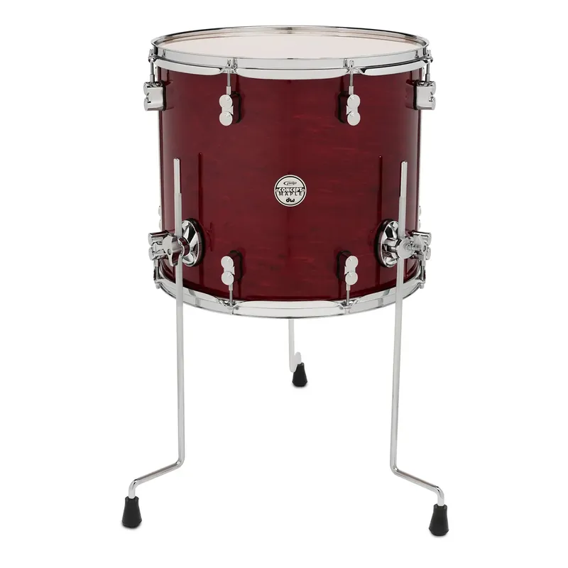 Prix Choc PDP Concept Maple Tom Basse 14"x 12" Transparent Cherry Lacquer