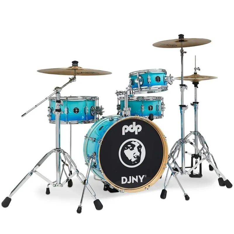 Satisfait Ou Remboursé PDP New Yorker Batterie 18"/4pcs Daru Jones Blue Fade