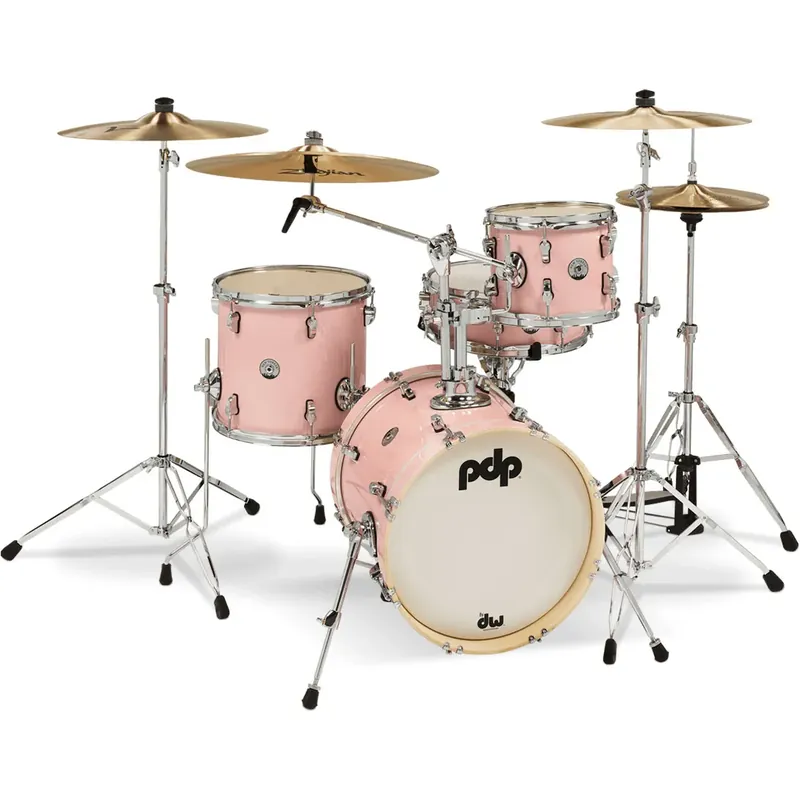 PDP New Yorker Batterie 16"/4pcs Pale Rose Sparkle Bon Marché