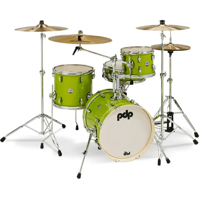 Livraison Express PDP New Yorker Batterie 16"/4pcs Electric Green Sparkle