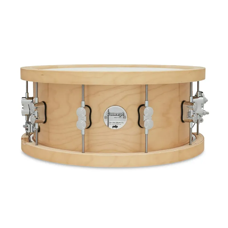 PDP Concept Series Caisse Claire 14"x 6.5" Natural Wood Hoop 20-Ply Jusqu'à Épuisement Des Stocks
