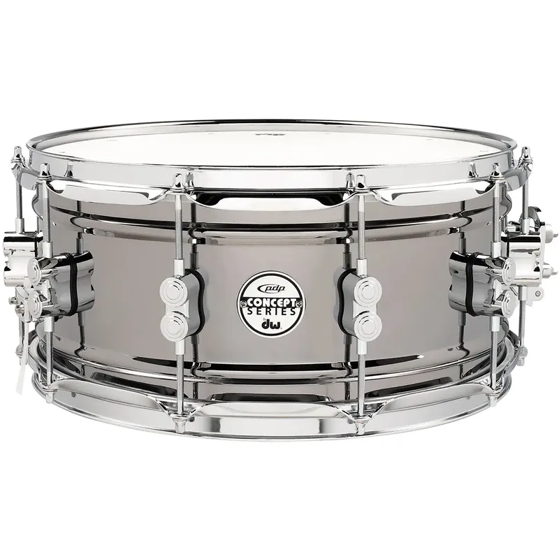 Acheter Direct PDP Concept Series Caisse Claire 14"x 6.5" Black Nickel Over Steel