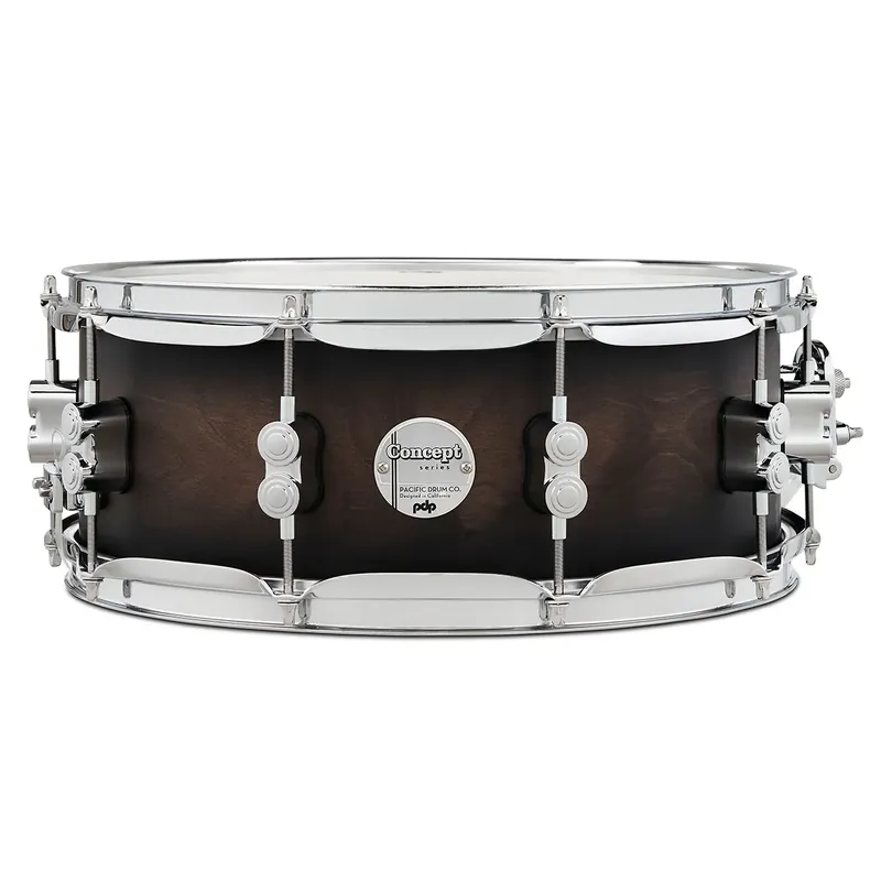 Satisfait Ou Remboursé PDP Concept Maple Caisse Claire 14"x 5.5" Satin Charcoal Burst