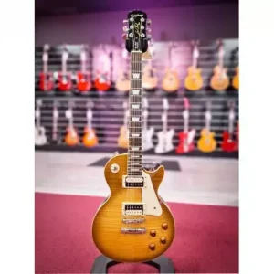 (2010) LES PAUL STANDARD HONEYBURST AVEC MICROS SLASH ZEBRA Acheter En Ligne
