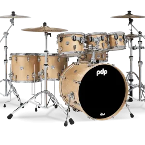 PDP Concept Maple Batterie 22"/7pcs Natural Lacquer Offre Exclusive