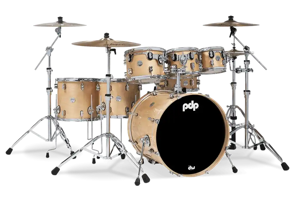 PDP Concept Maple Batterie 22"/7pcs Natural Lacquer Offre Exclusive