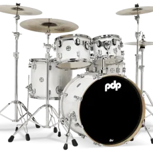 PDP Concept Maple Batterie 20"/4pcs Pearlescent White Lacquer Jusqu'à Épuisement Des Stocks