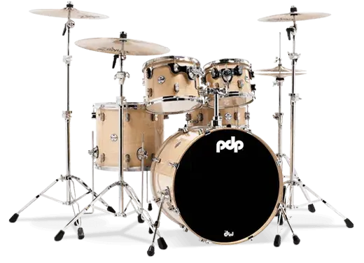 Prix Promo PDP Concept Maple Batterie 20"/4pcs Natural Lacquer