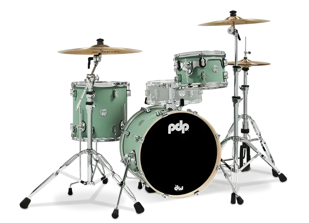 Offre Exclusive PDP Concept Maple Batterie 18"/3pcs Satin Seafoam