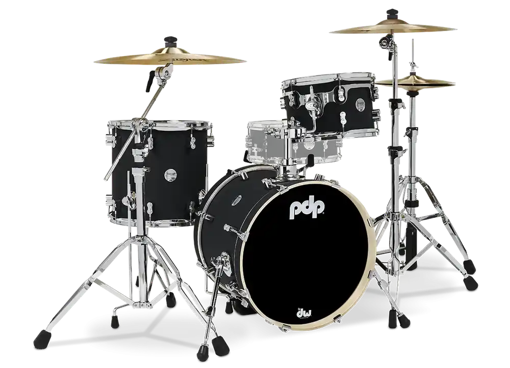 Solde PDP Concept Maple Batterie 18"/3pcs Satin Black