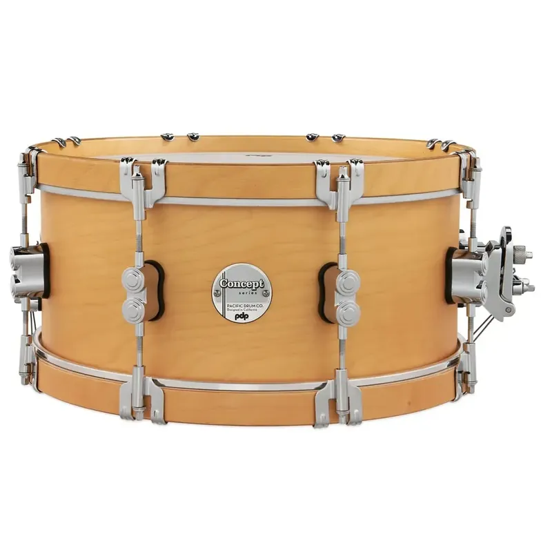 PDP Concept Classic Caisse Claire 14"x 6.5" Natural Stain/Natural Hoop Acheter En Ligne