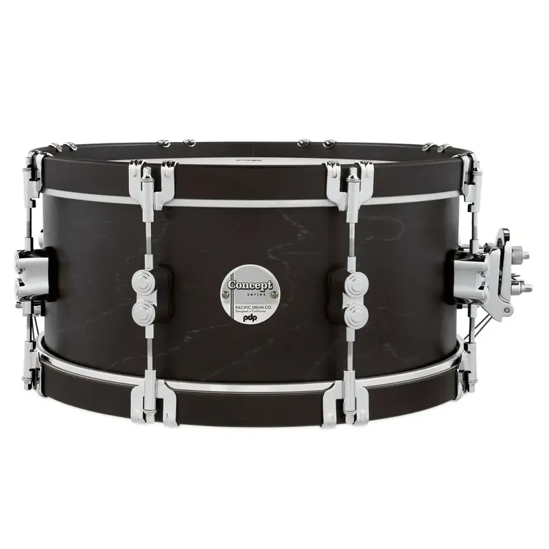 Prix Cassé PDP Concept Classic Caisse Claire 14"x 6.5" Ebony Stain/Ebony Hoop