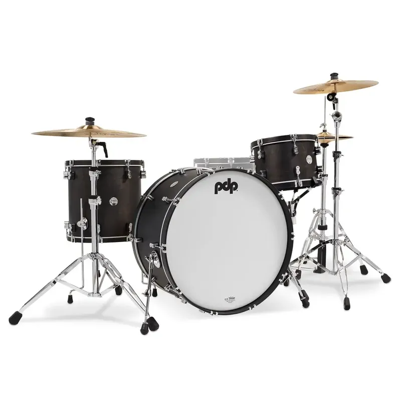 Usine Directe PDP Concept Classic Batterie 26"/3pcs Ebony Stain/Ebony Hoop