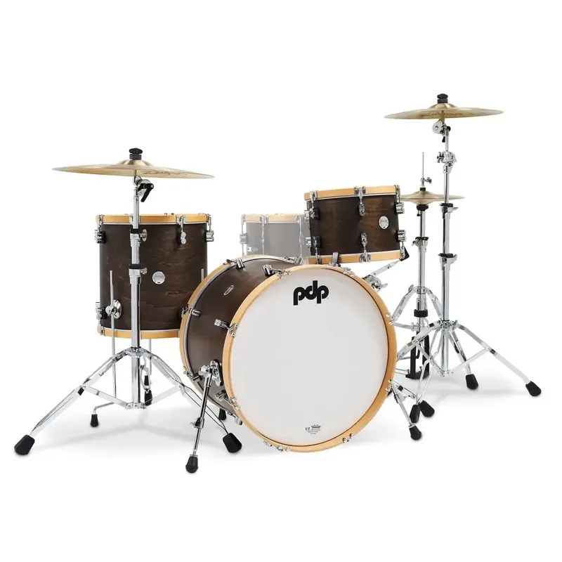 PDP Concept Classic Batterie 22"/3pcs Walnut Stain/Natural Hoop Must-Have