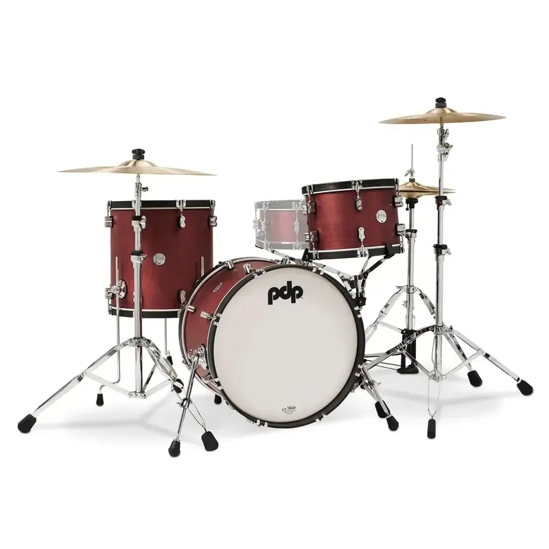 Nouvel Arrivage PDP Concept Classic Batterie 20"/3pcs Ox Blood Stain/Natural Hoop