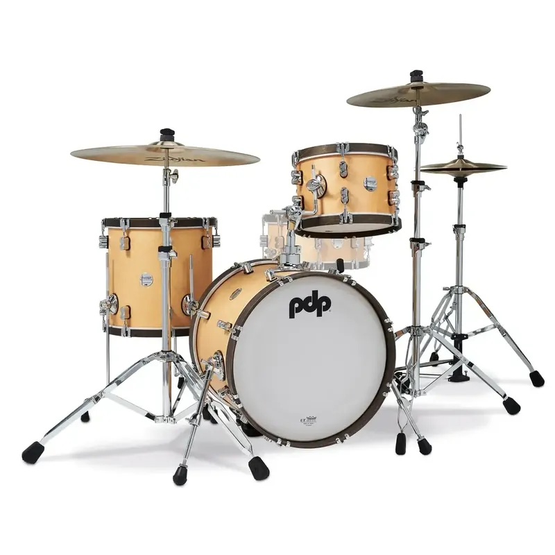 PDP Concept Classic Batterie 18"/3pcs Natural Stain/Walnut Hoop Super Prix