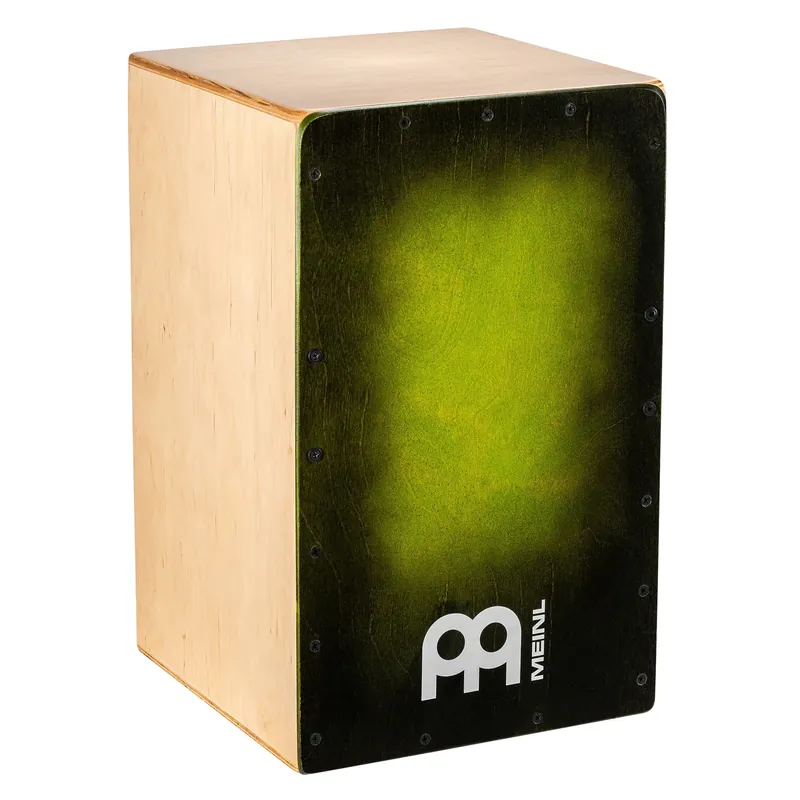 MEINL SC100GRB Cajon Snarecraft - Green Burst Petit Prix