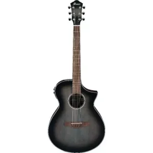 AEWC11TCB TRANSPARENT CHARCOAL BURST HIGH GLOSS TOP NATURAL HIGH GLOSS BACK AND SIDES Marque