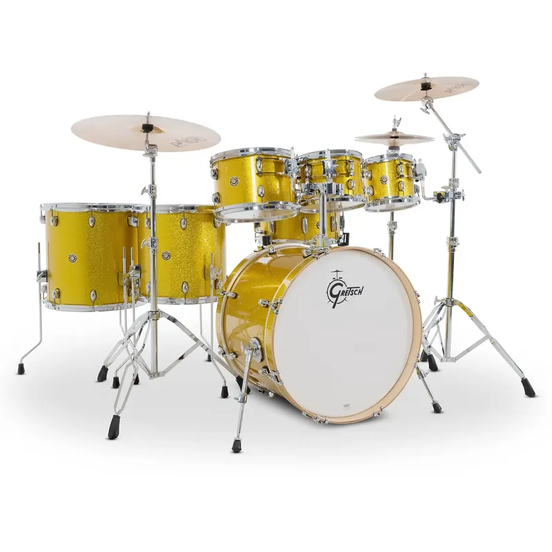 Affaire À Saisir GRETSCH Catalina Maple Batterie 22"/7pcs Lemon Sparkle