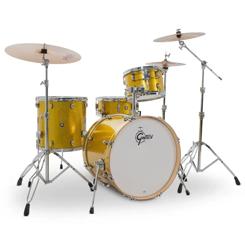 Jusqu'à Épuisement Des Stocks GRETSCH Catalina Maple Batterie 22"/4pcs Lemon Sparkle