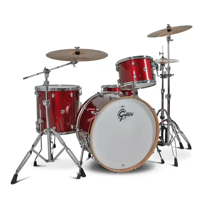 Authentique GRETSCH Catalina Club Batterie 24"/4pcs Dark Cherry Sparkle