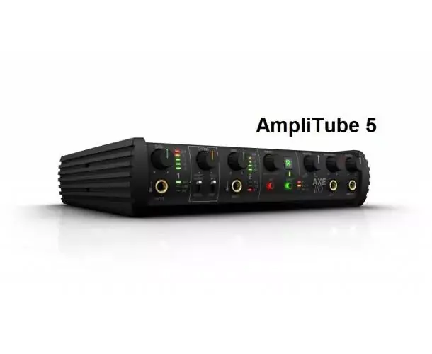 AXE I/O + AMPLITUBE 5 MAX – INTERFACE NUMERIQUE 24/192 KHZ Meilleure Vente