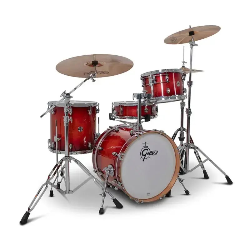 Solde GRETSCH Catalina Club Batterie 18"/4pcs Gloss Crimson Burst