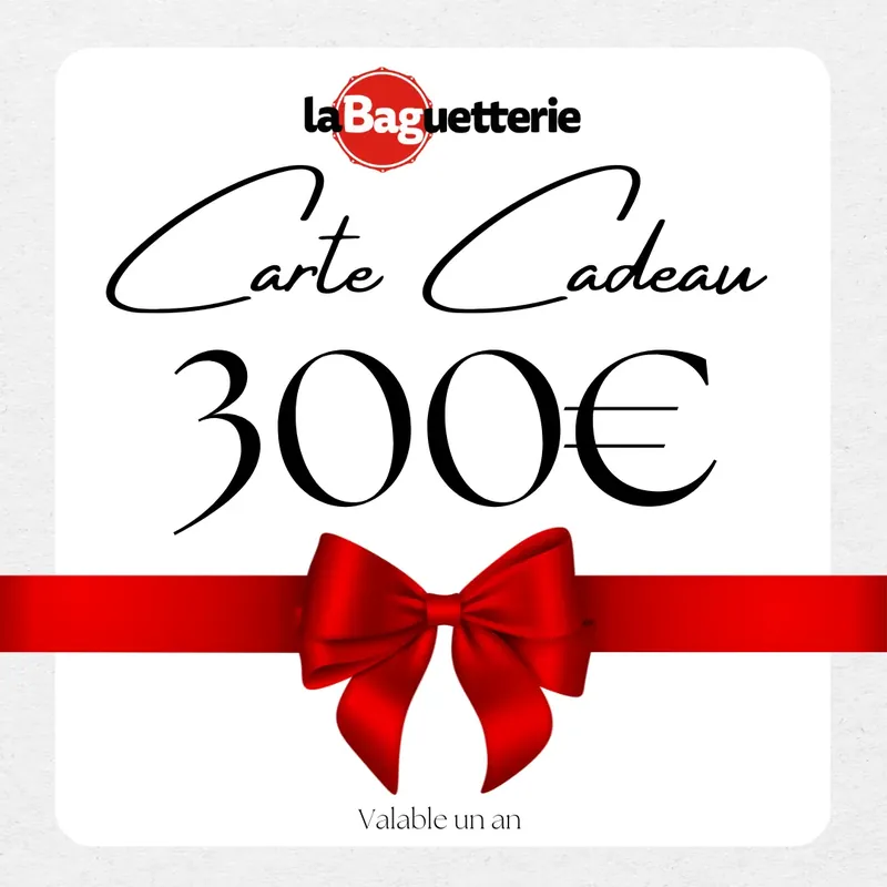 Expédié Aujourd'hui BAGUETTERIE Carte Cadeaux 300