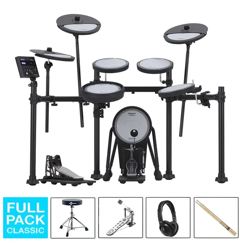 Marque ROLAND VQD106 Batterie V-Drums Quiet Design Full Pack