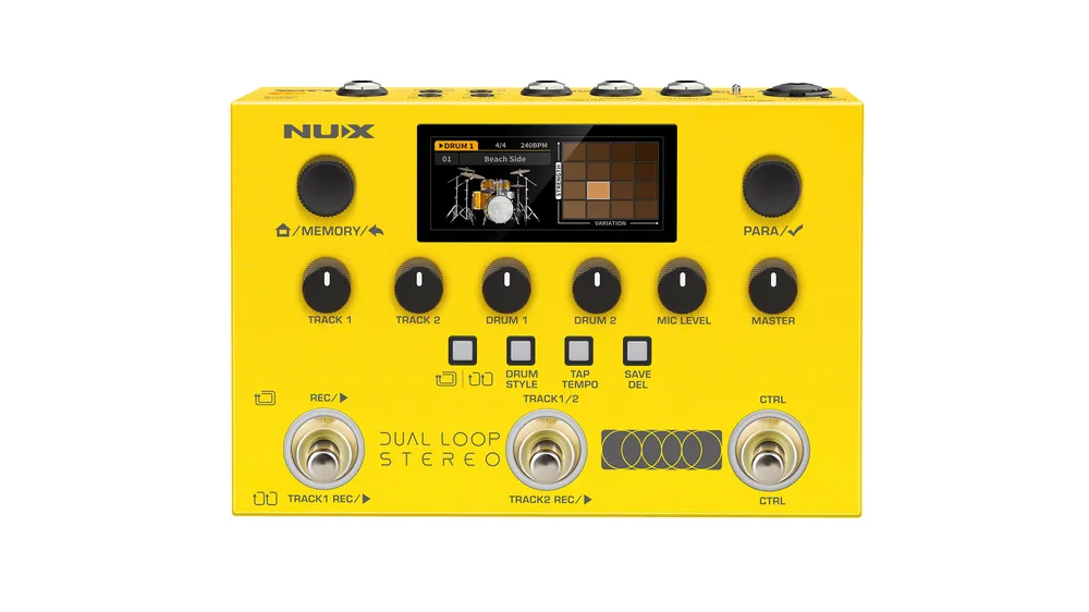 Livraison Express NUX DUAL LOOP STEREO Pédale looper & boîte à rythmes