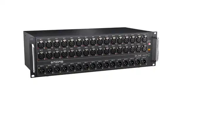 Midas DL32 Boîtier de scène 32 entrées, 16 sorties pour consoles M32 Offre Du Jour