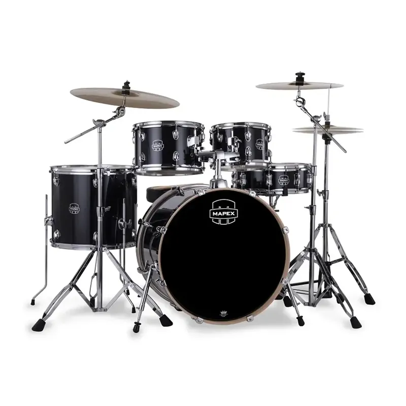 MAPEX Venus Batterie 22"/5pcs Black Galaxy Sparkle w/ Pack Cymbales Mapex Nouveauté
