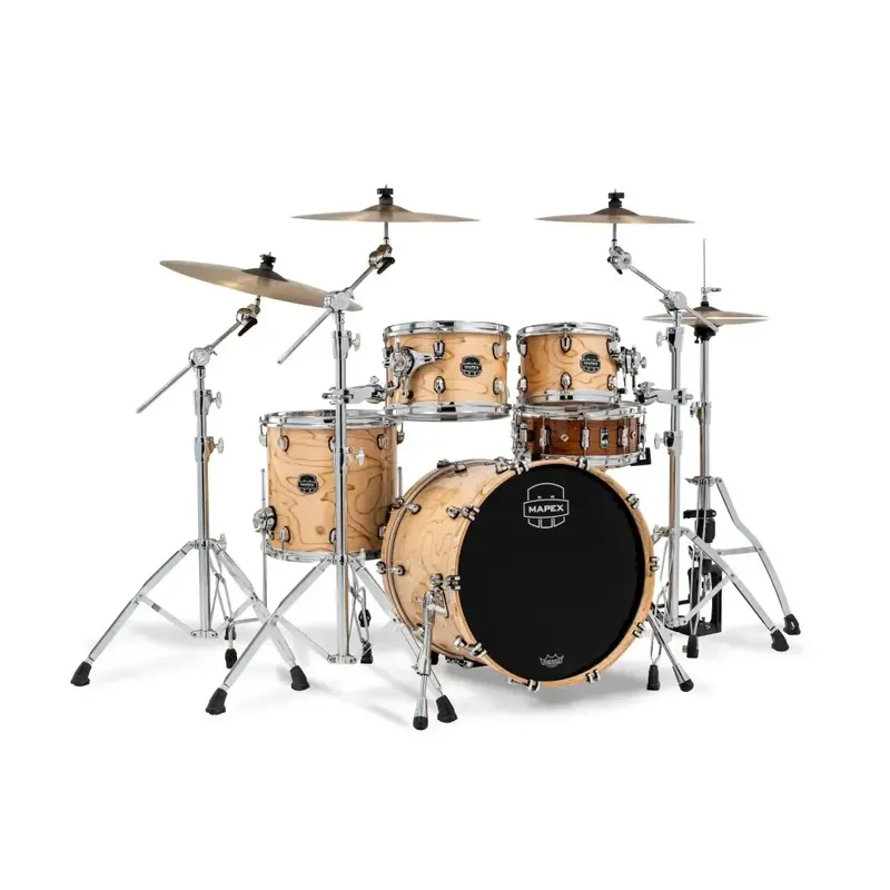Paiement Sécurisé MAPEX Saturn VI Batterie 20"/4pcs Exotic Natural Burl